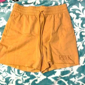 Orange/nude Victoria’s Secret pink shorts